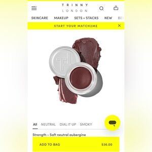 Trinny London Eye2Eye Shadows in Strength